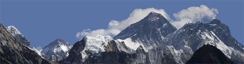 Эверест от Гокио. 2009-март