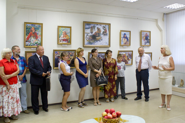 Открытие выставки Ф.В. Сычкова