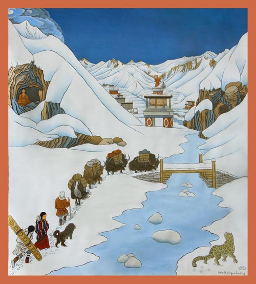 Тибет в фотографиях и живописи