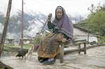 Непал. Местная жительница. 2006.
