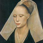 Рогир ван дер Вейден. Женский портрет. 